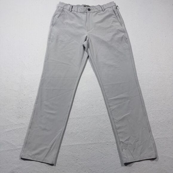 FLX Golf Pants Mens 32x32  Gray‎ Lightweight Stretch Performance Straight Leg - Picture 1 of 11